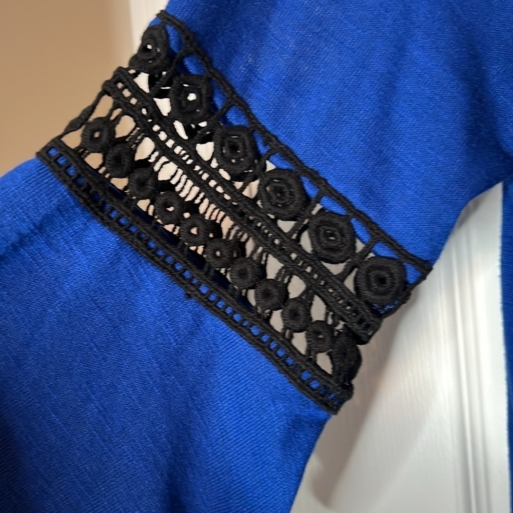 NWT AB STUDIO TUNIC & NECKLACE  - Size large - Picture 4 of 7